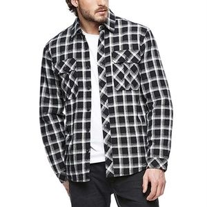 Boston Trader's; Mens Sherpa Lined Flannel Shirt